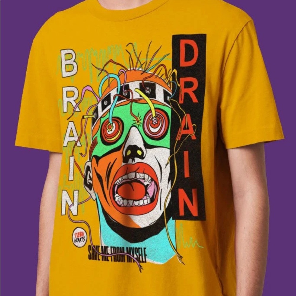 Brain Drain Tee 🧠